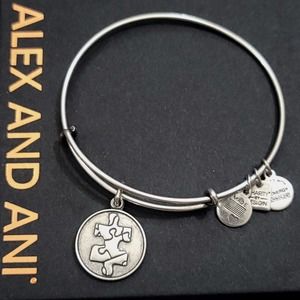 Alex And Ani Autism Awareness Piece Of The Puzzle Charm Bracelet